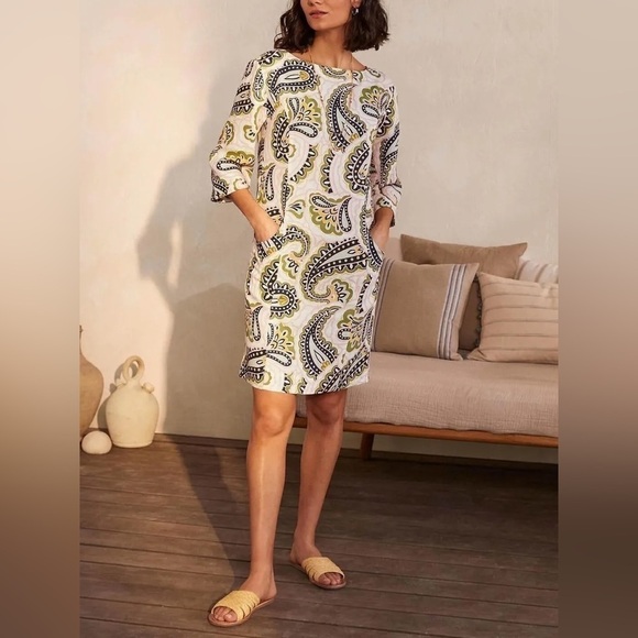 Boden Dresses & Skirts - Boden Laurie linen paisley dress